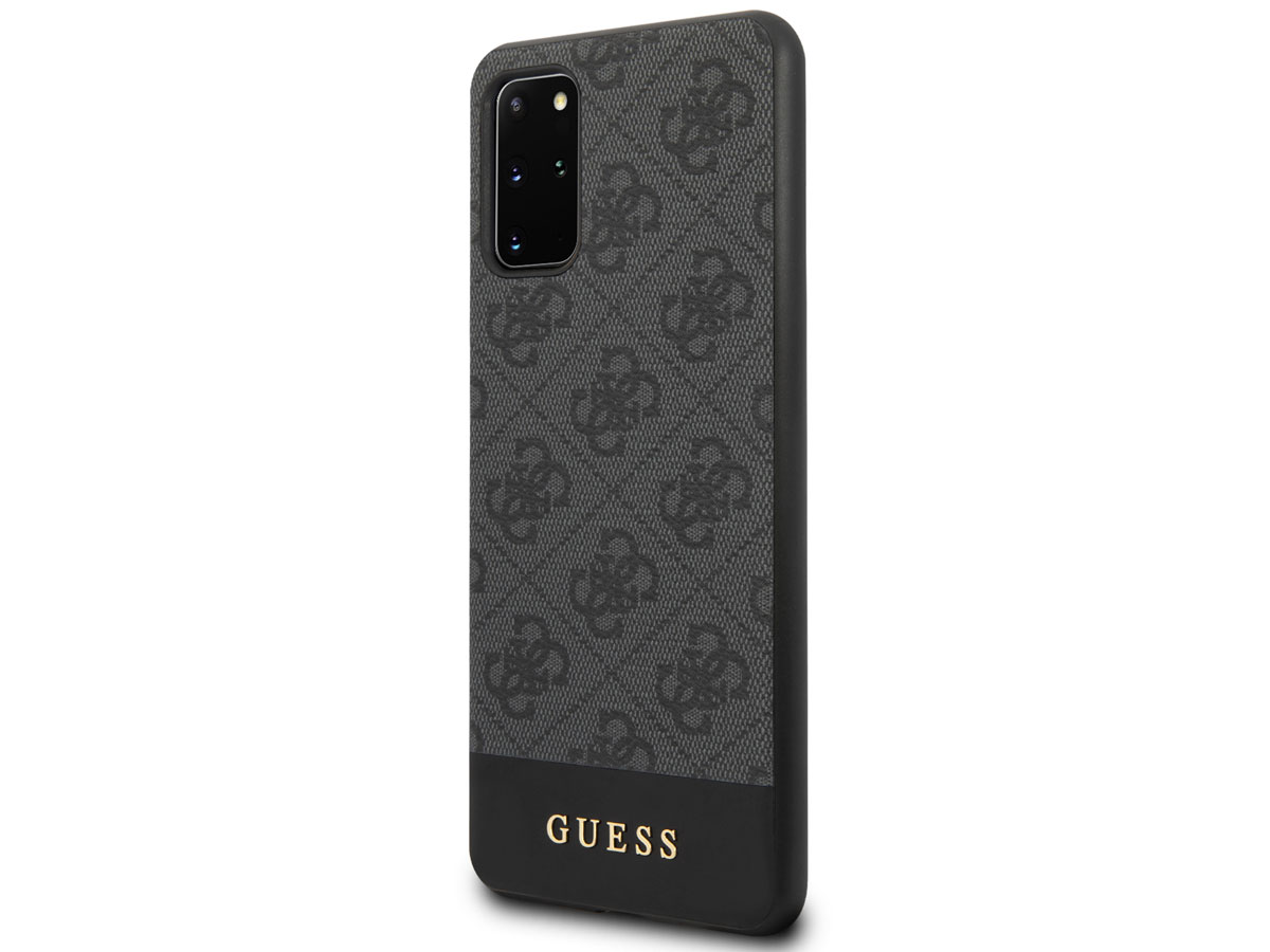 Guess 4G Monogram Case Grijs - Samsung Galaxy S20+ hoesje