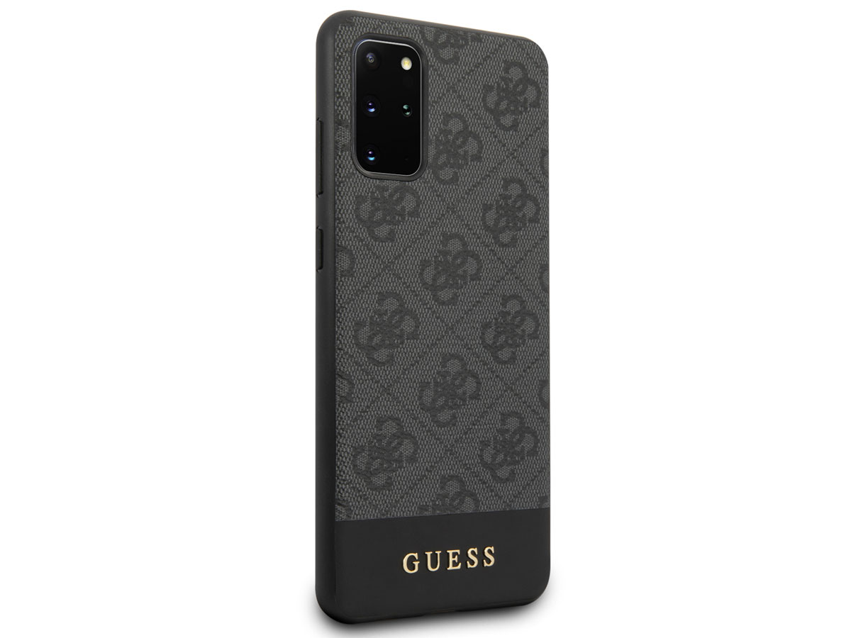 Guess 4G Monogram Case Grijs - Samsung Galaxy S20+ hoesje