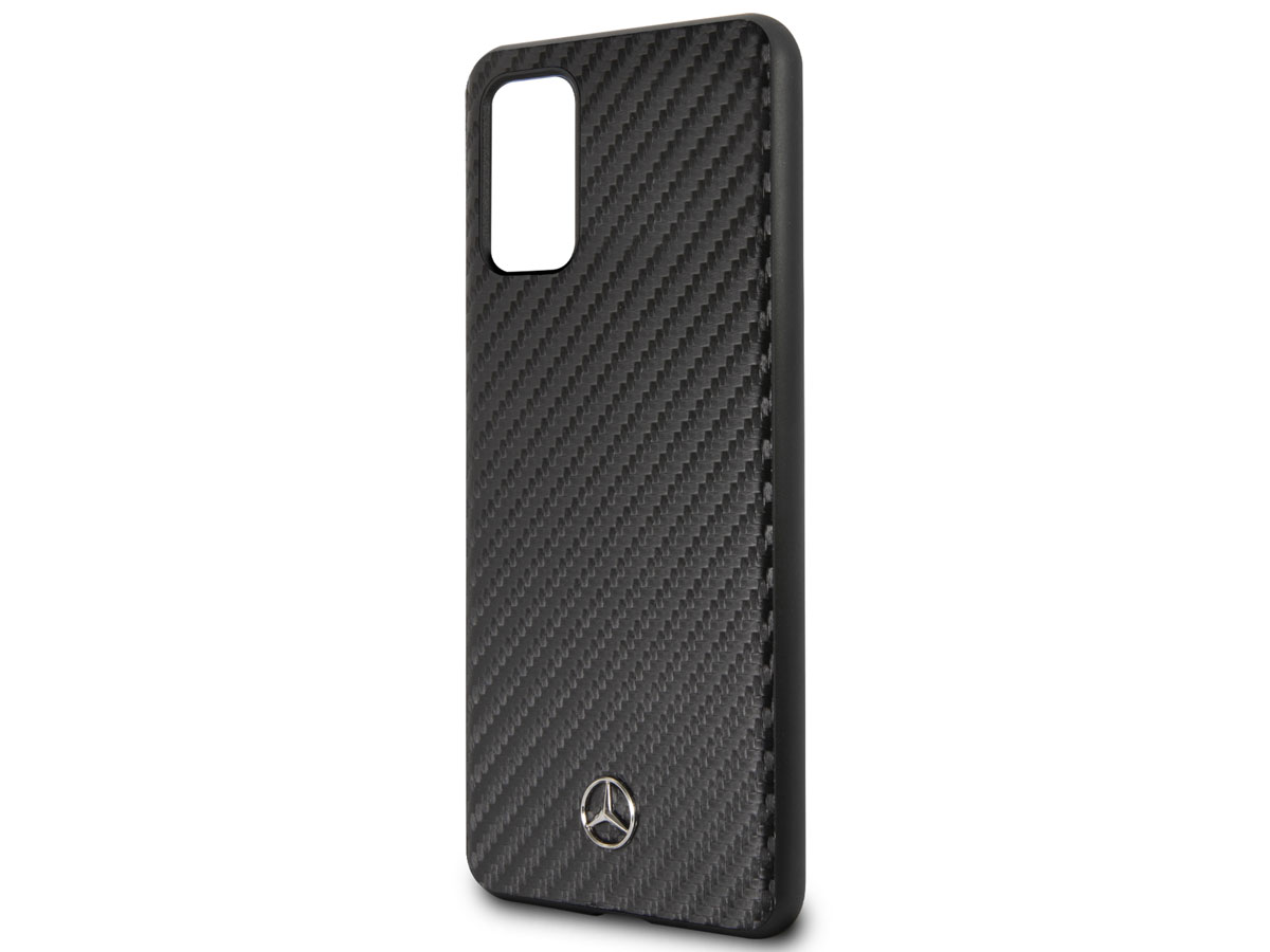 Mercedes Dynamic Carbon Case - Samsung Galaxy S20+ hoesje