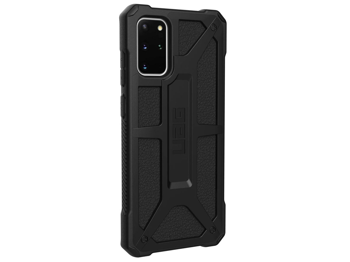 Urban Armor Gear Monarch Leer - Samsung Galaxy S20+ hoesje