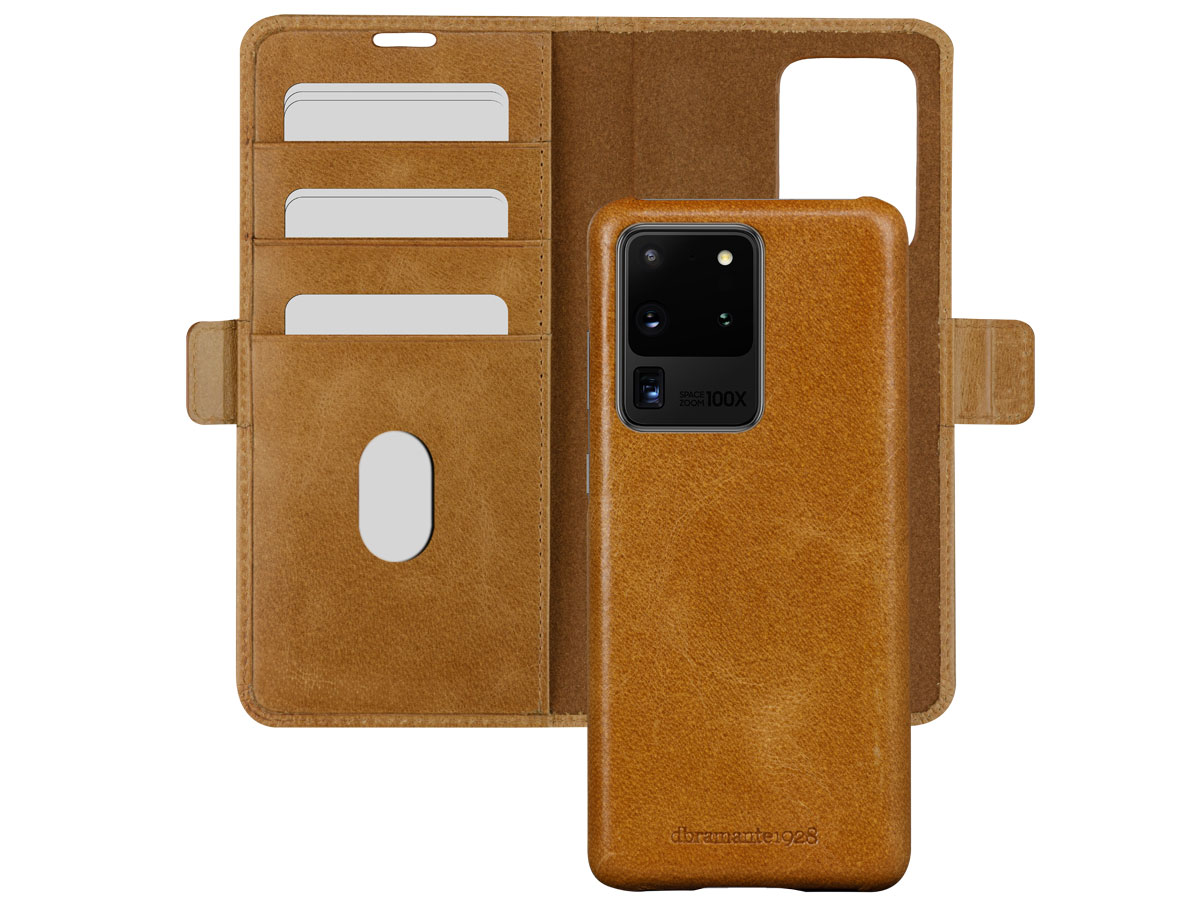 dbramante1928 Lynge 2in1 Case Tan - Samsung Galaxy S20 Ultra hoesje