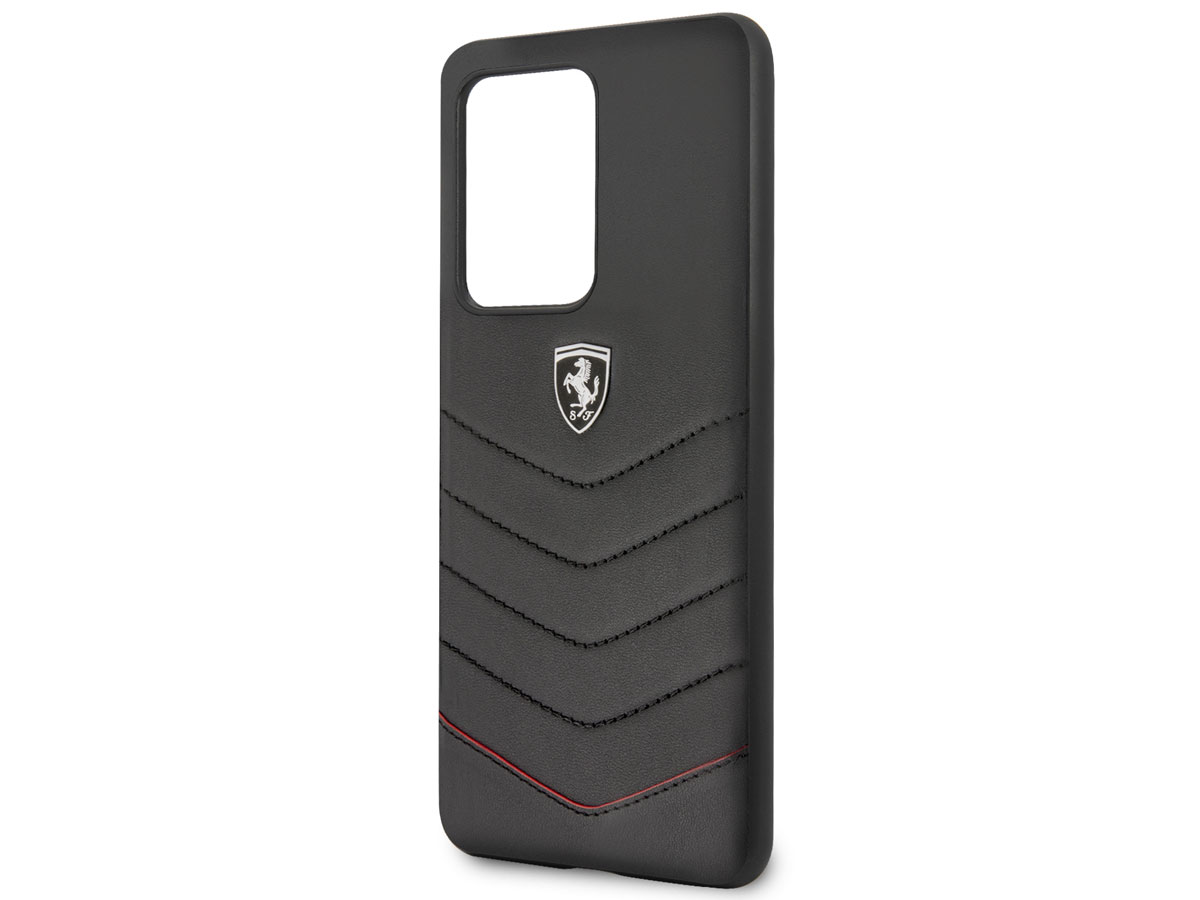 Ferrari Quilted Leather Case - Samsung Galaxy S20 Ultra hoesje