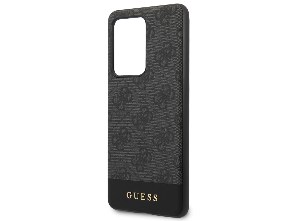 Guess 4G Monogram Case Grijs - Samsung Galaxy S20 Ultra hoesje