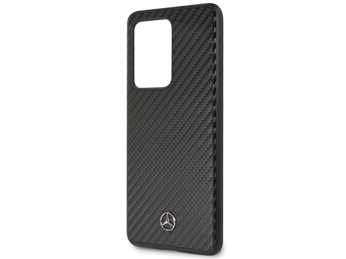 Mercedes Dynamic Carbon Case - Samsung Galaxy S20 Ultra hoesje