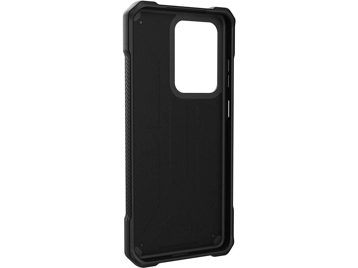 Urban Armor Gear Monarch Carbon - Samsung Galaxy S20 Ultra hoesje