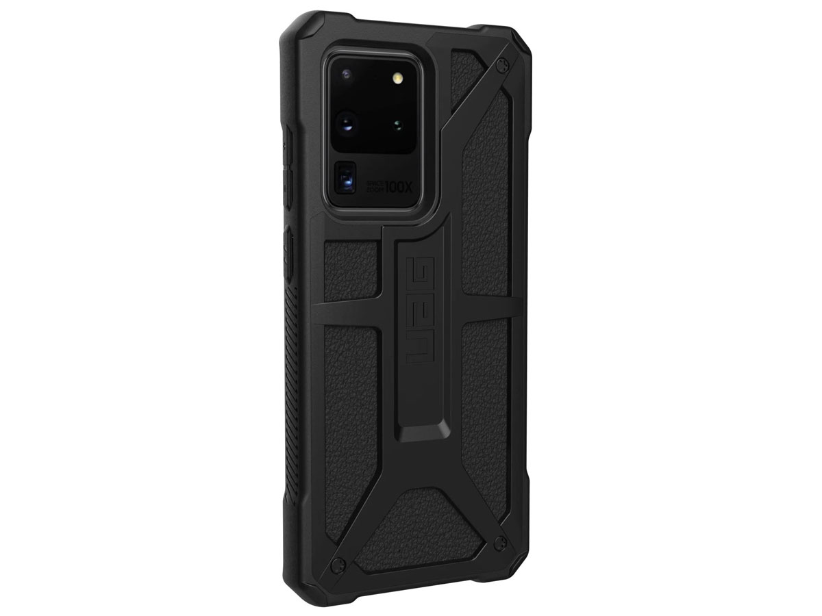 Urban Armor Gear Monarch Leer - Samsung Galaxy S20 Ultra hoesje