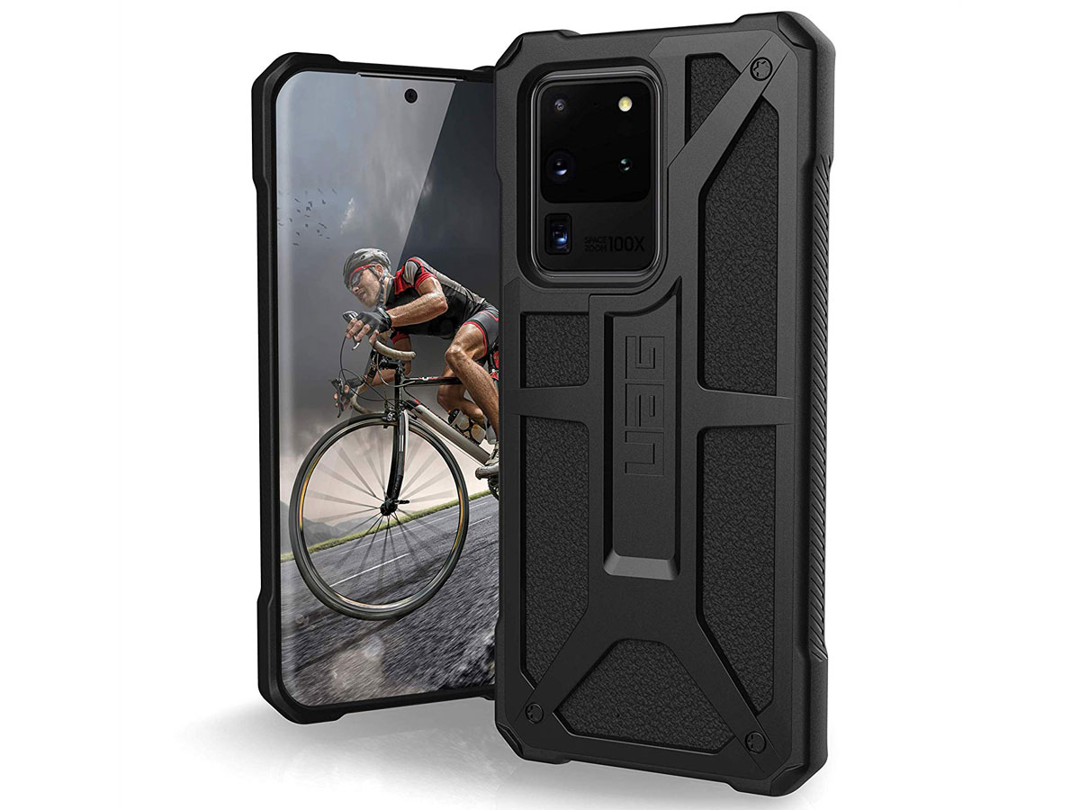 Urban Armor Gear Monarch Leer - Samsung Galaxy S20 Ultra hoesje