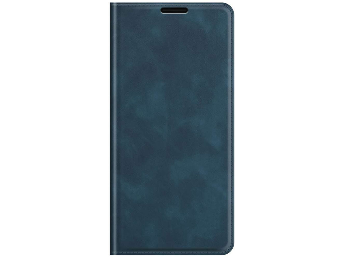 Just in Case Magnetic BookCase Blauw - Samsung Galaxy S21 FE hoesje