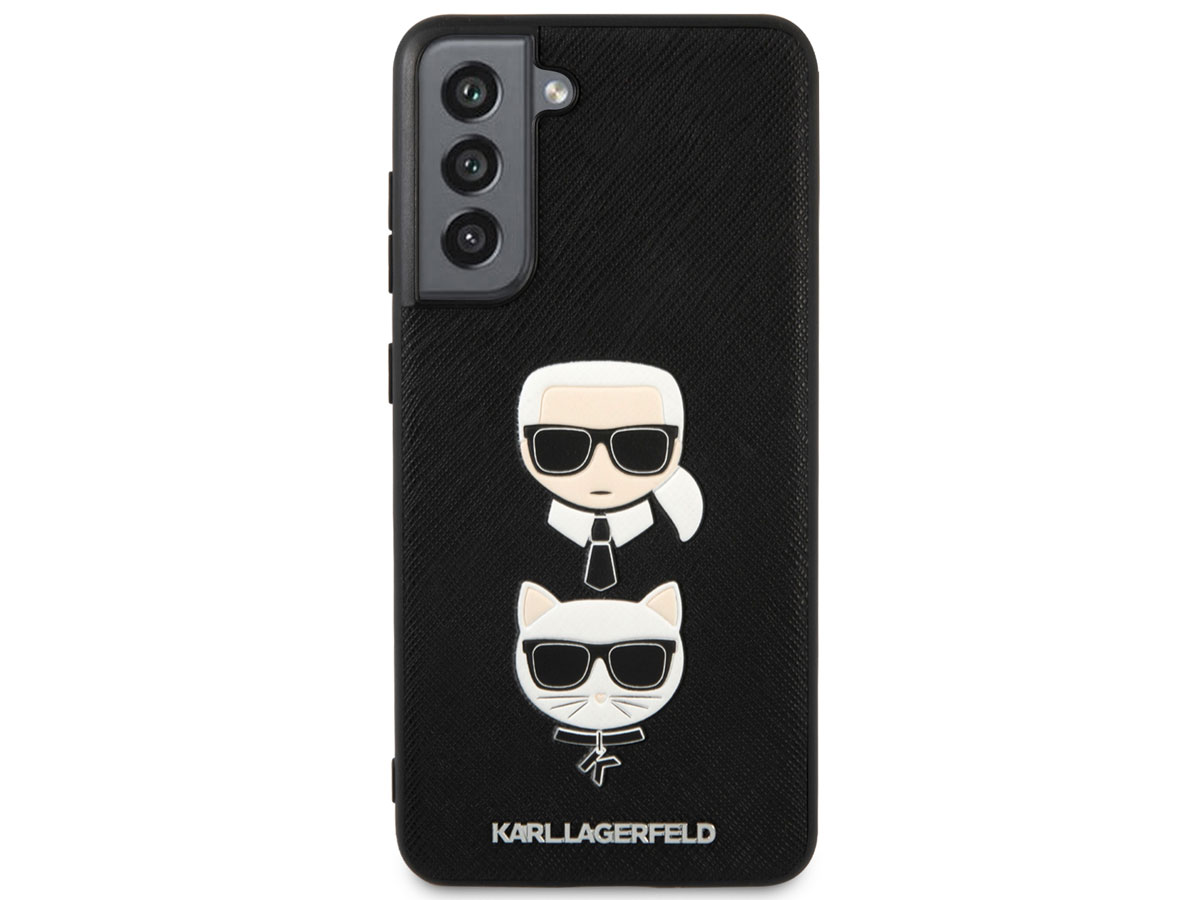 Karl Lagerfeld & Choupette Case - Samsung Galaxy S21 FE hoesje