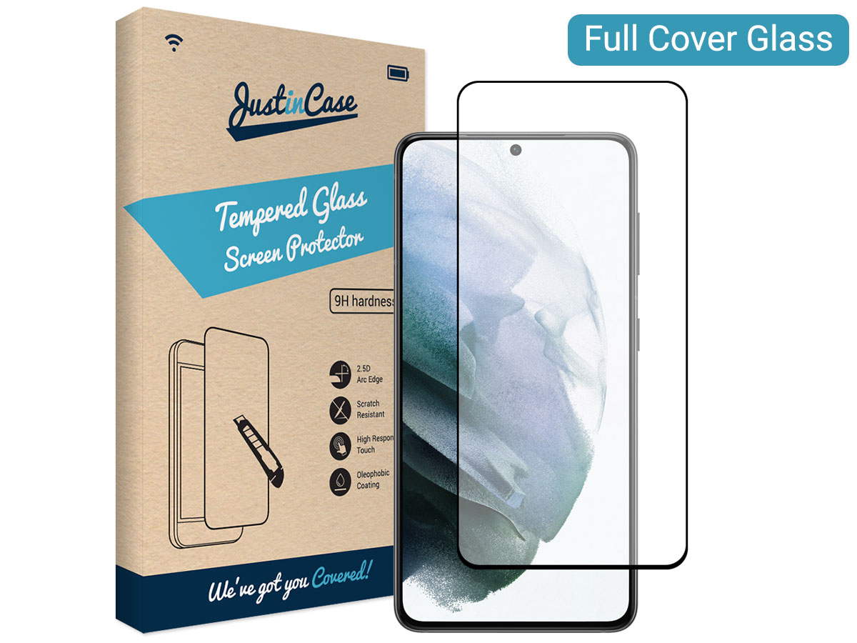 Samsung Galaxy S21 FE Screen Protector Curved Glass Full Cover