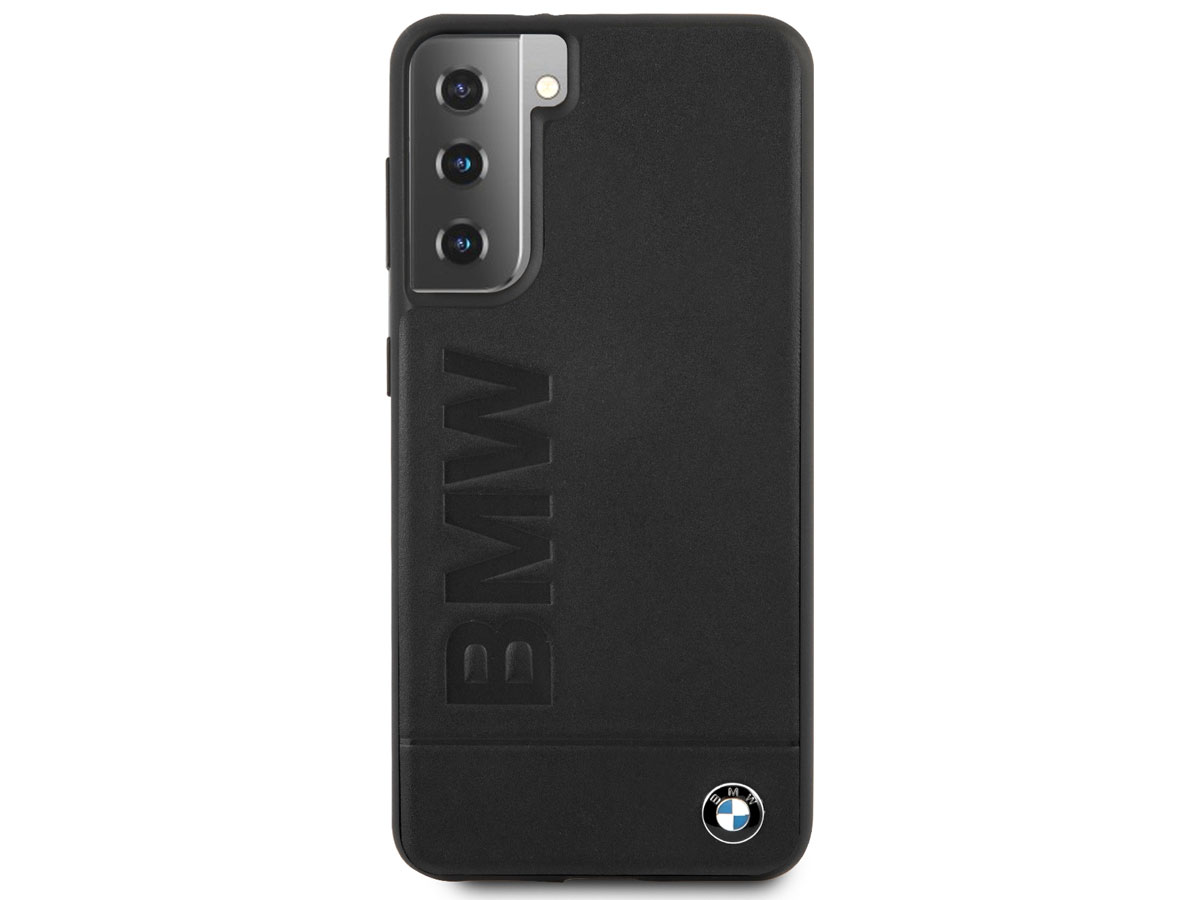 BMW Signature Leather Case - Samsung Galaxy S21 hoesje