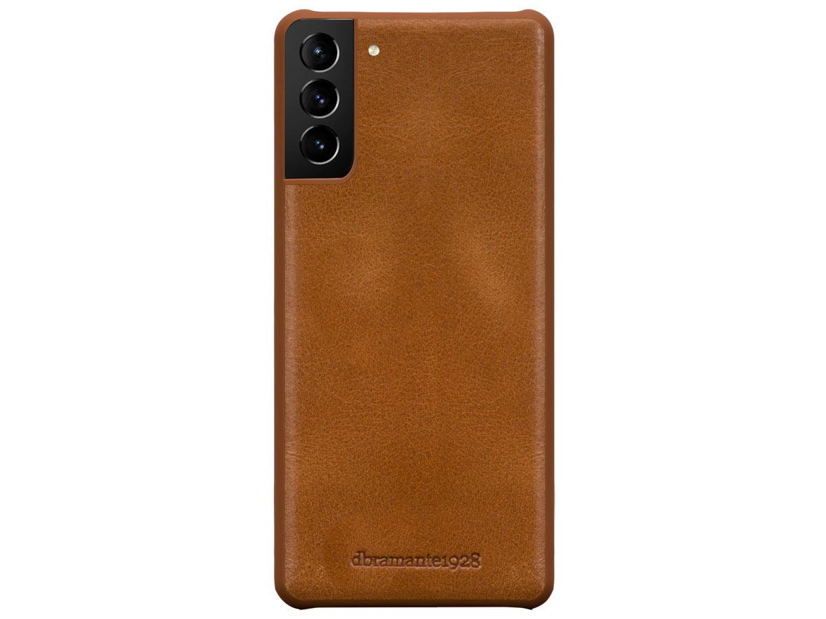 dbramante1928 Lynge 2in1 Case Tan - Samsung Galaxy S21 hoesje