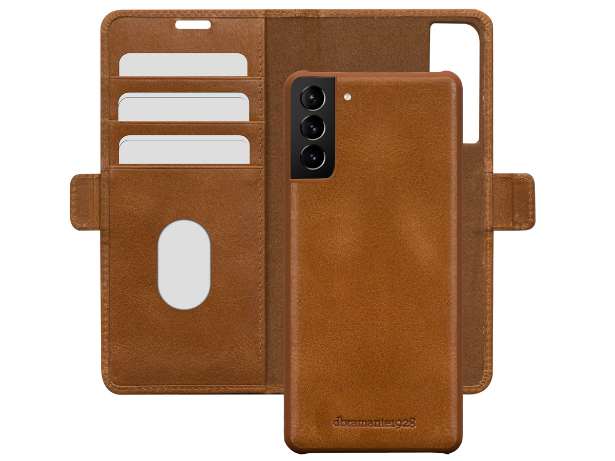 dbramante1928 Lynge 2in1 Case Tan - Samsung Galaxy S21 hoesje