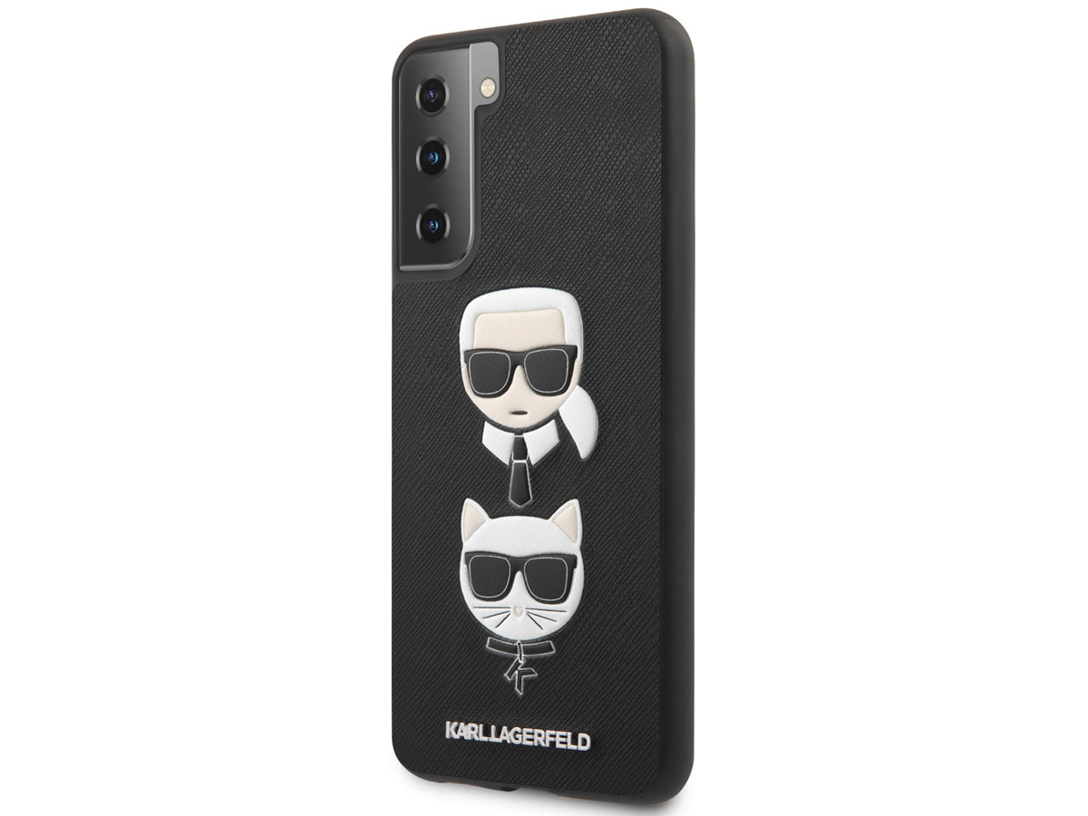 Karl Lagerfeld & Choupette Case - Samsung Galaxy S21 hoesje