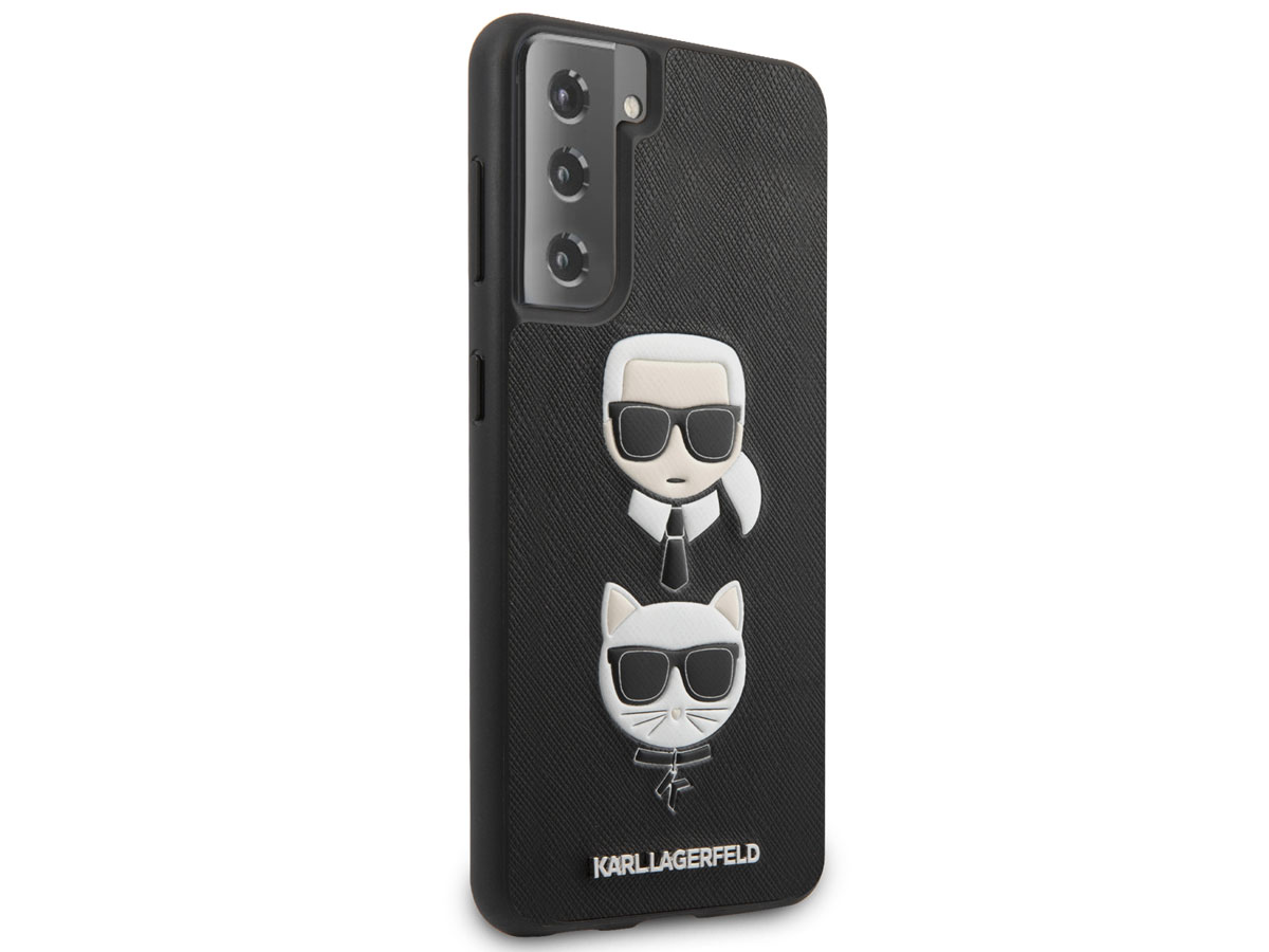 Karl Lagerfeld & Choupette Case - Samsung Galaxy S21 hoesje