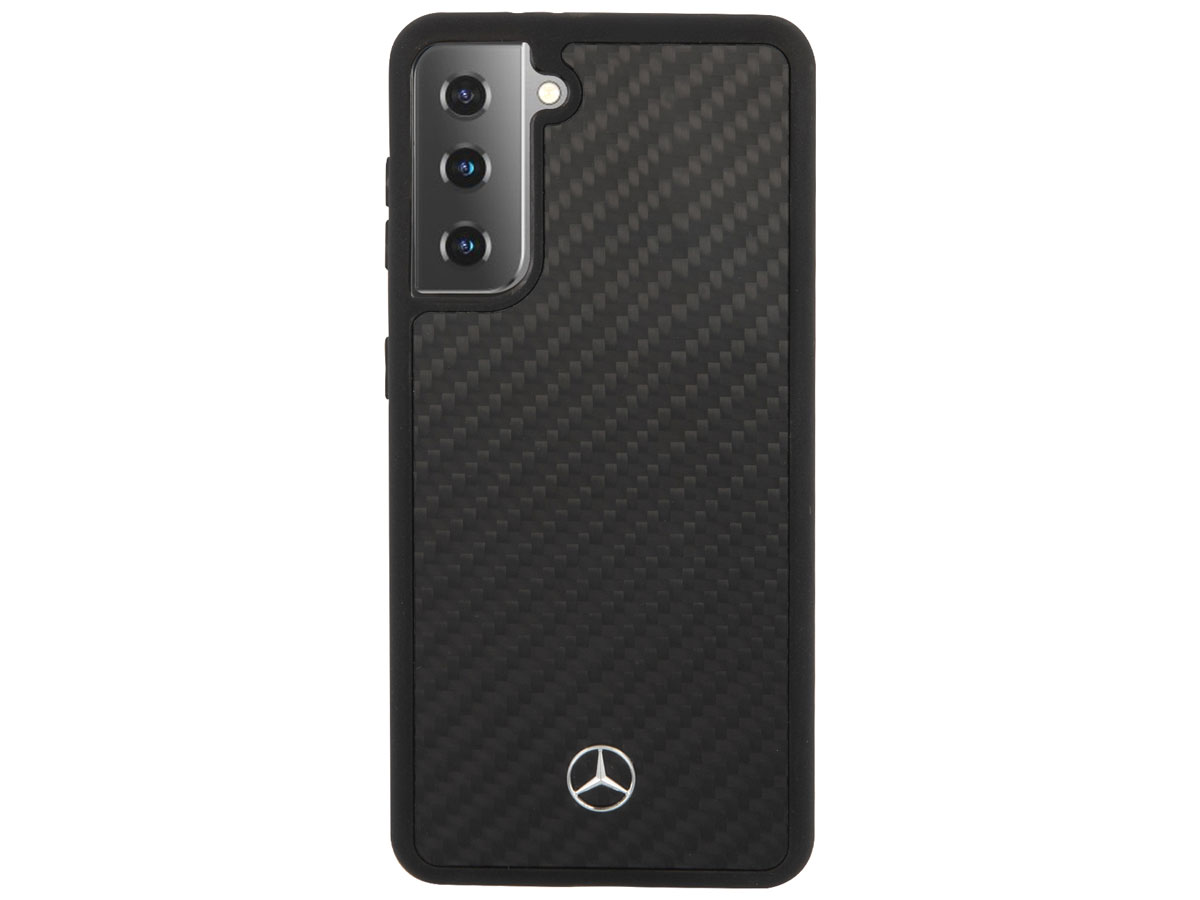 Mercedes-Benz Carbon-Fiber Case - Samsung Galaxy S21 hoesje