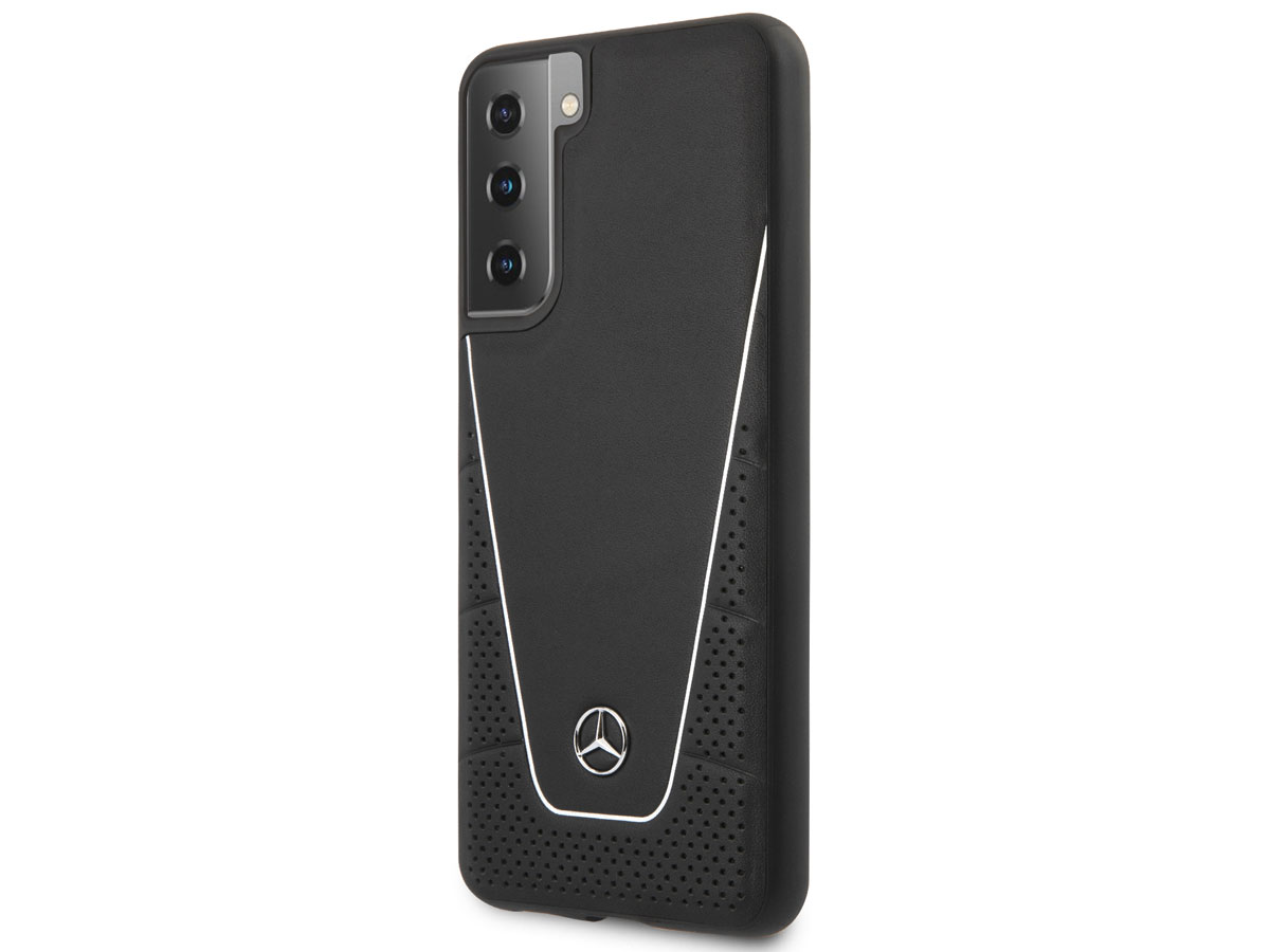 Mercedes-Benz F1 Leather Case - Samsung Galaxy S21 hoesje