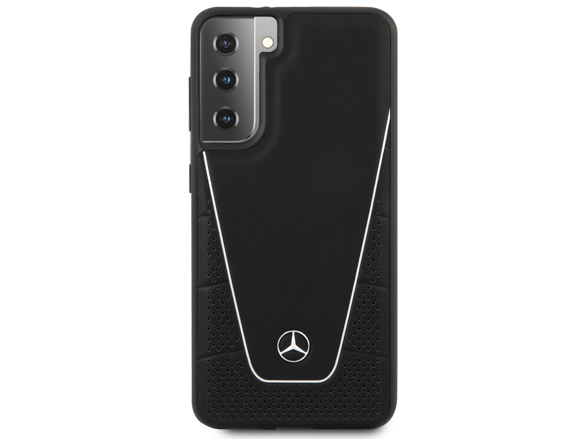Mercedes-Benz F1 Leather Case - Samsung Galaxy S21 hoesje