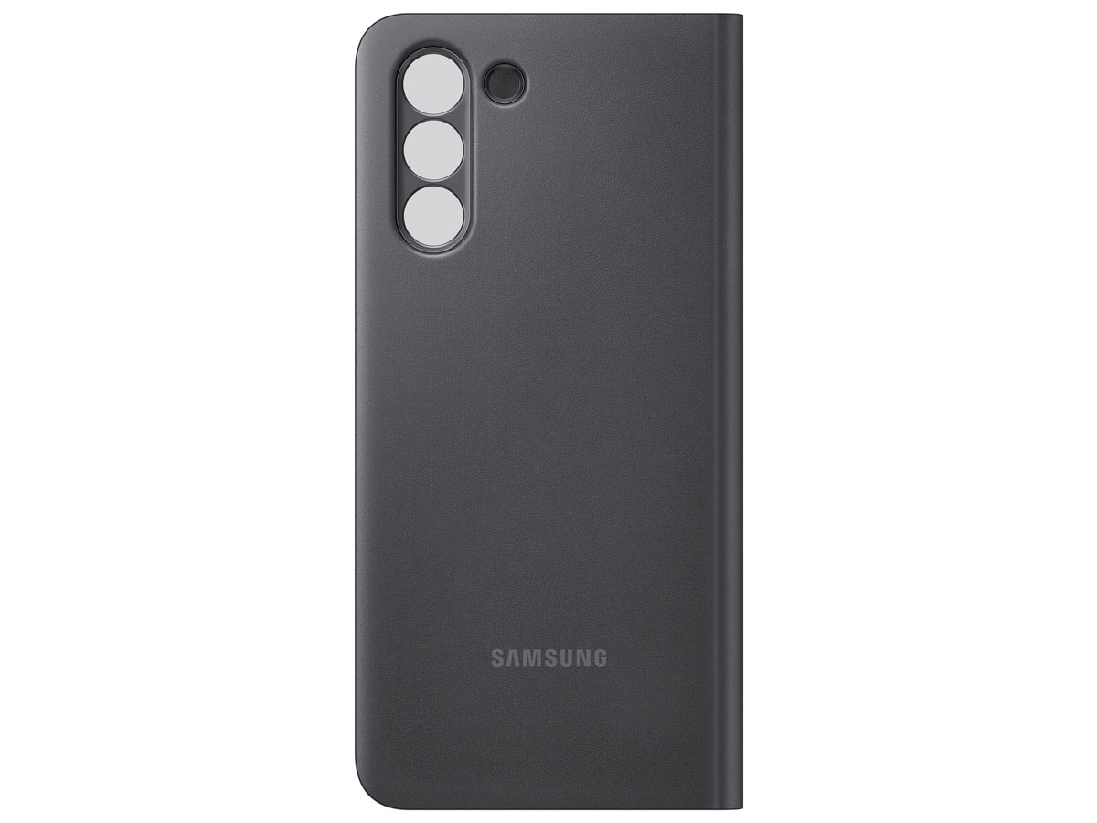 Samsung Galaxy S21 Smart Clear View Cover Zwart (EF-ZG991CB)