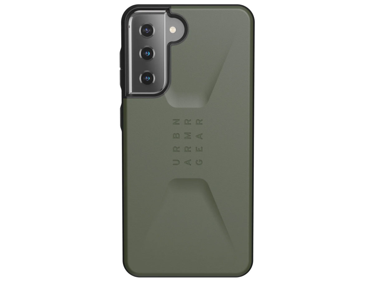 Urban Armor Gear Civilian Groen - Samsung Galaxy S21 hoesje