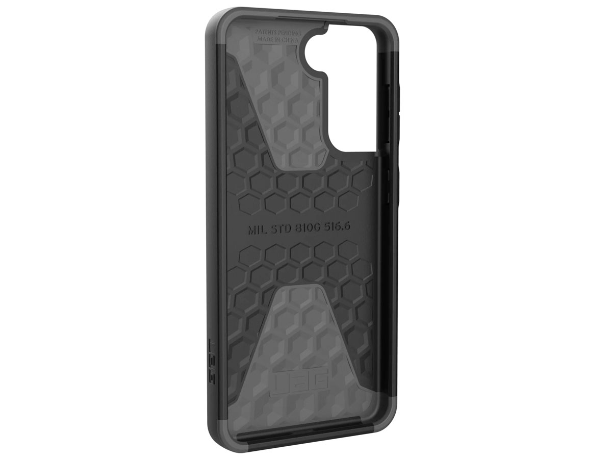 Urban Armor Gear Civilian Zilver - Samsung Galaxy S21 hoesje