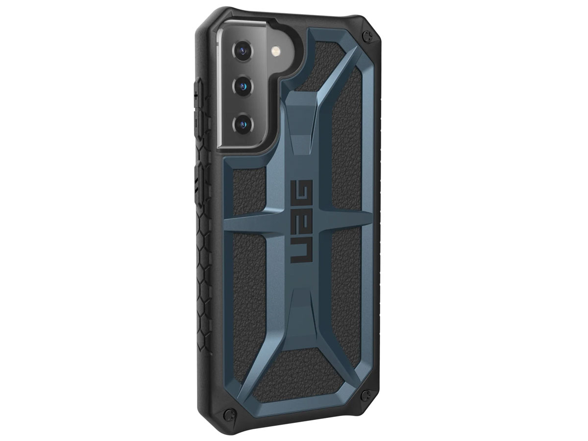 Urban Armor Gear Monarch Case Blauw - Samsung Galaxy S21 hoesje