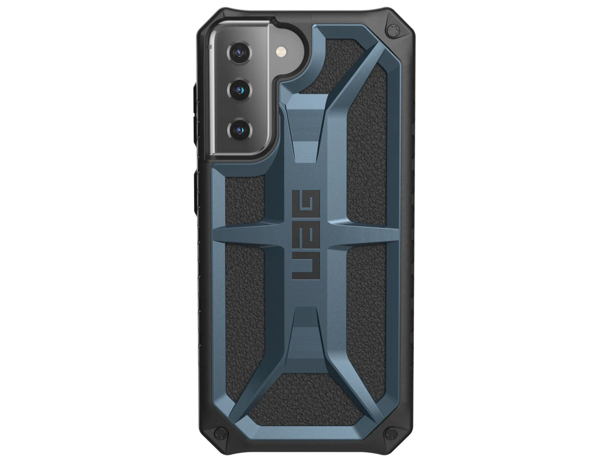Urban Armor Gear Monarch Case Blauw - Samsung Galaxy S21 hoesje