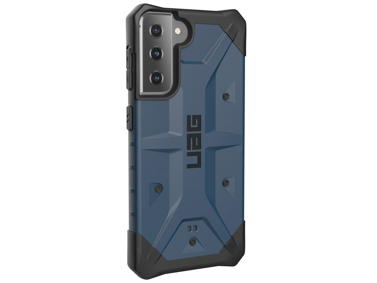 Urban Armor Gear Pathfinder Case Blauw - Samsung Galaxy S21 hoesje