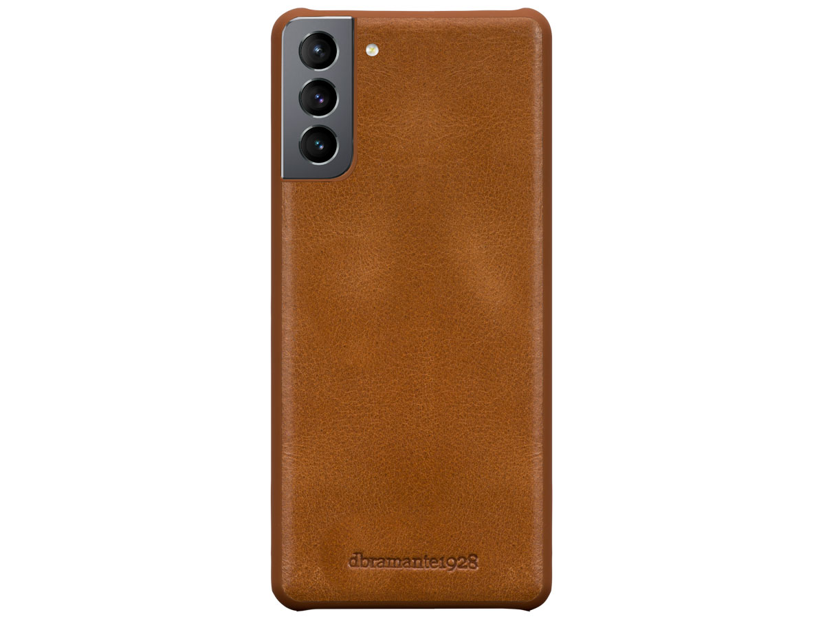 dbramante1928 Lynge 2in1 Case Tan - Samsung Galaxy S21+ hoesje