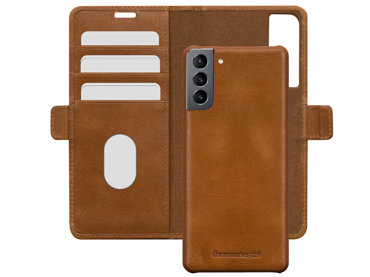 dbramante1928 Lynge 2in1 Case Tan - Samsung Galaxy S21+ hoesje