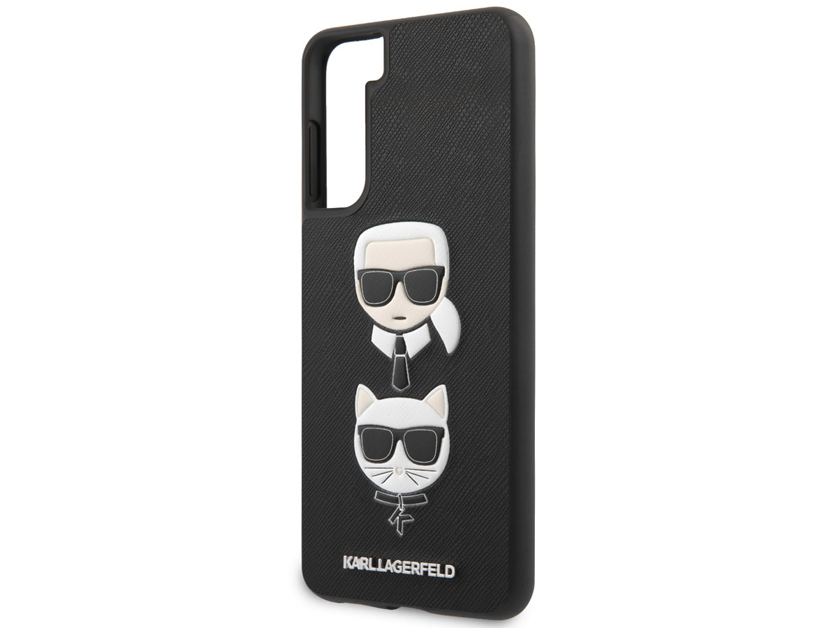 Karl Lagerfeld & Choupette Case - Samsung Galaxy S21+ hoesje