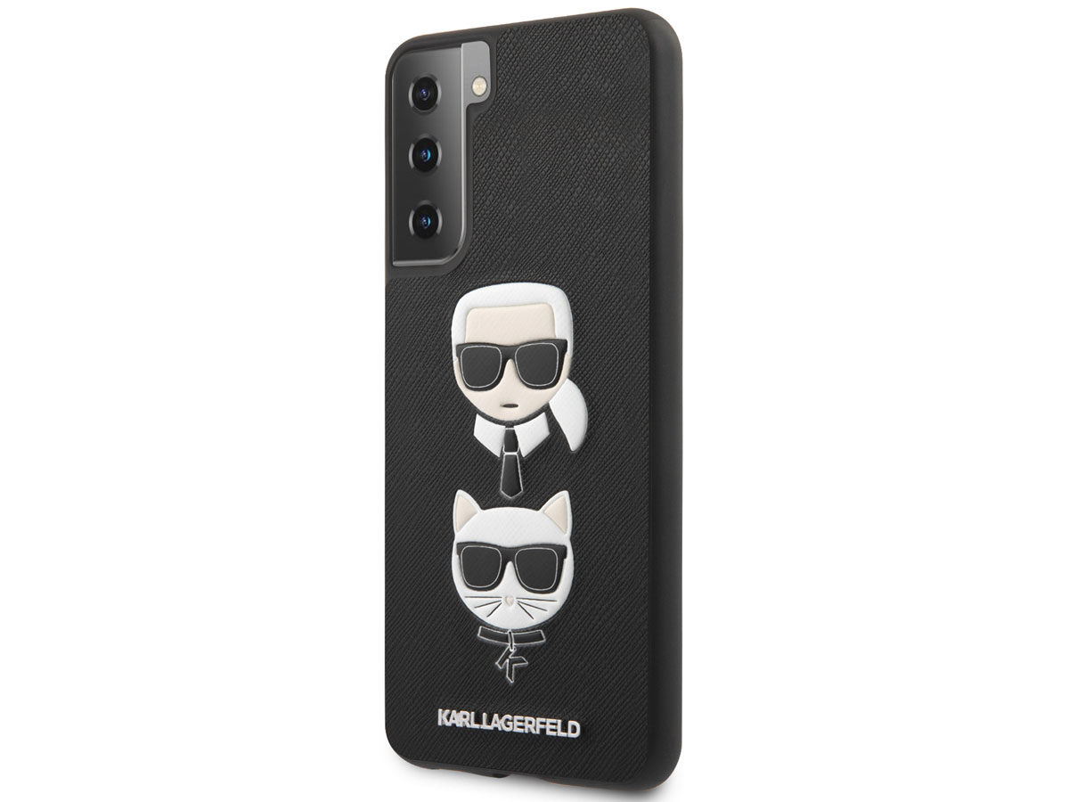 Karl Lagerfeld & Choupette Case - Samsung Galaxy S21+ hoesje