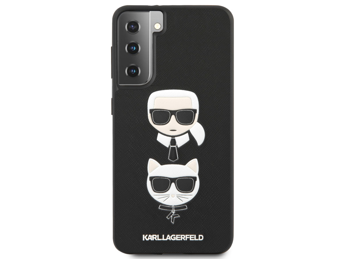 Karl Lagerfeld & Choupette Case - Samsung Galaxy S21+ hoesje