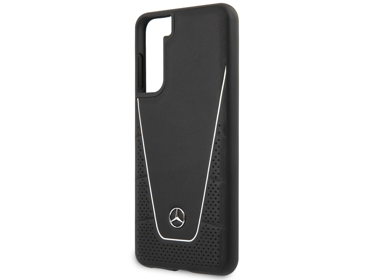 Mercedes-Benz F1 Leather Case - Samsung Galaxy S21+ hoesje