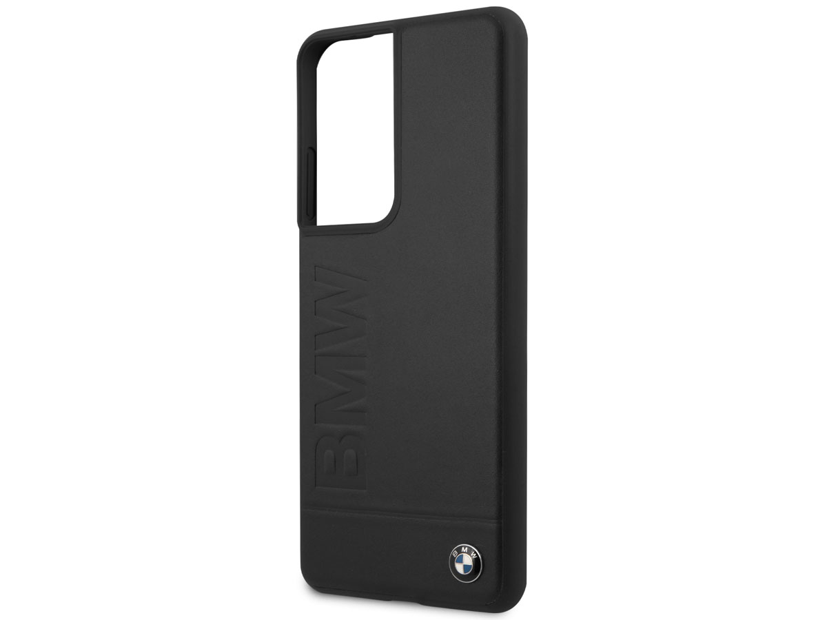 BMW Signature Leather Case - Samsung Galaxy S21 Ultra hoesje