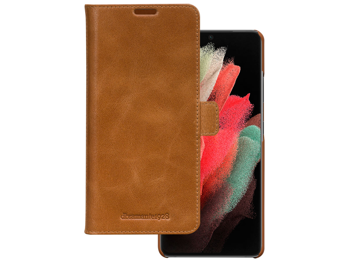 dbramante1928 Lynge 2in1 Case Tan - Samsung Galaxy S21 Ultra hoesje