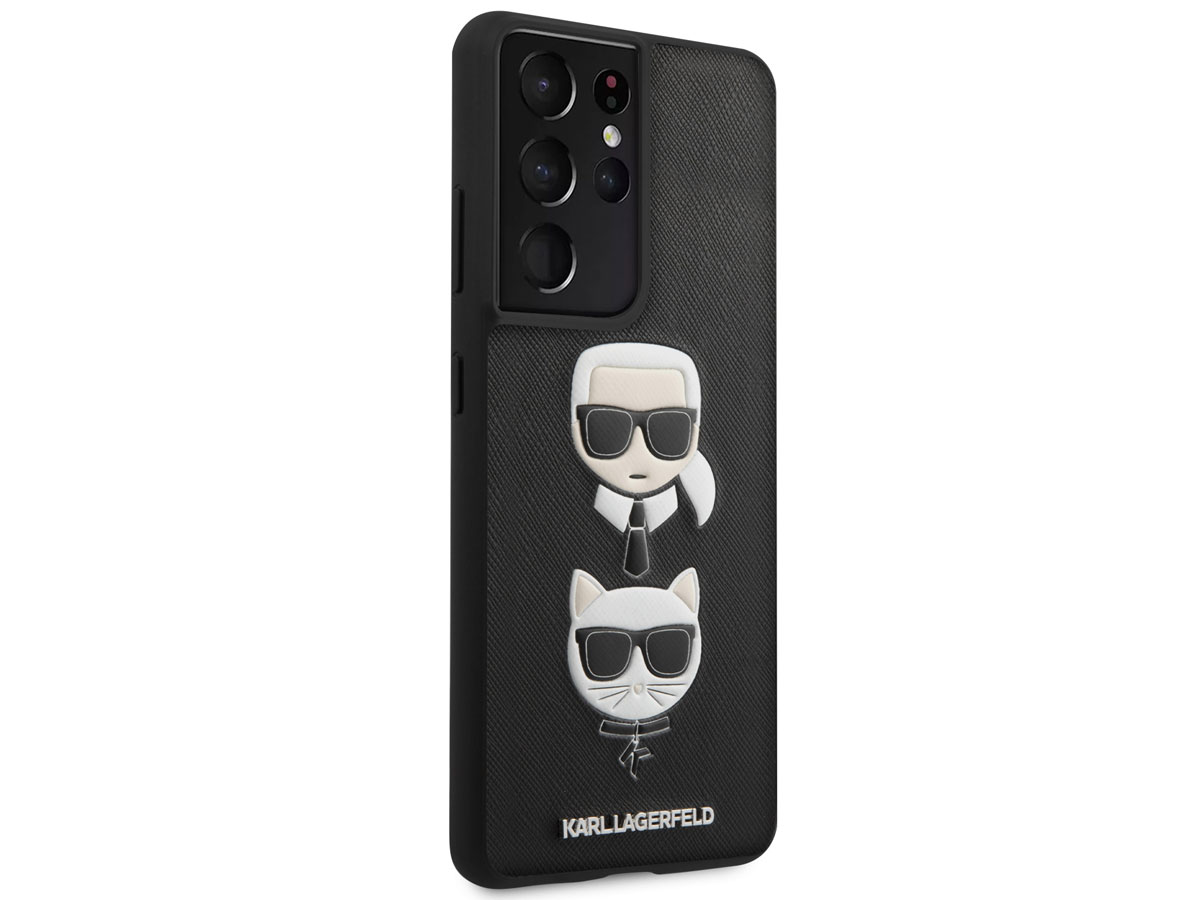 Karl Lagerfeld & Choupette Case - Samsung Galaxy S21 Ultra hoesje