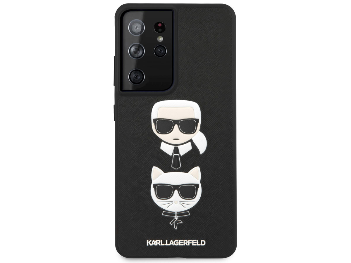 Karl Lagerfeld & Choupette Case - Samsung Galaxy S21 Ultra hoesje
