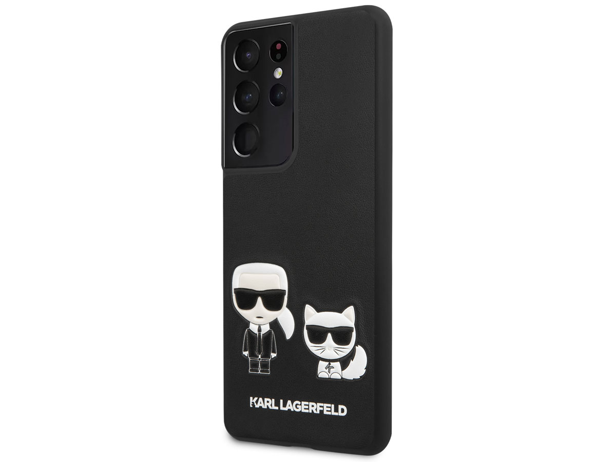 Karl Lagerfeld Choupette Ikonik Case - Samsung Galaxy S21 Ultra hoesje