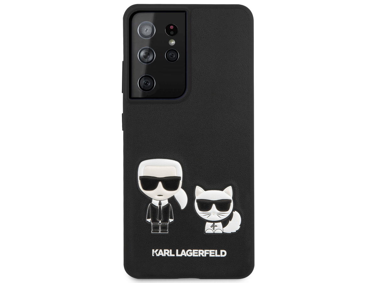 Karl Lagerfeld Choupette Ikonik Case - Samsung Galaxy S21 Ultra hoesje