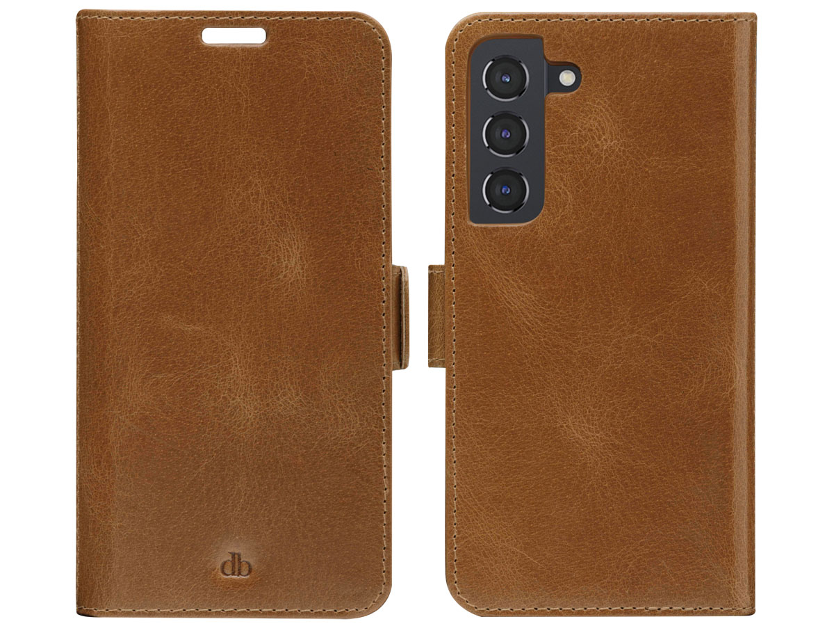 dbramante1928 Lynge 2in1 Case Tan - Samsung Galaxy S22 hoesje