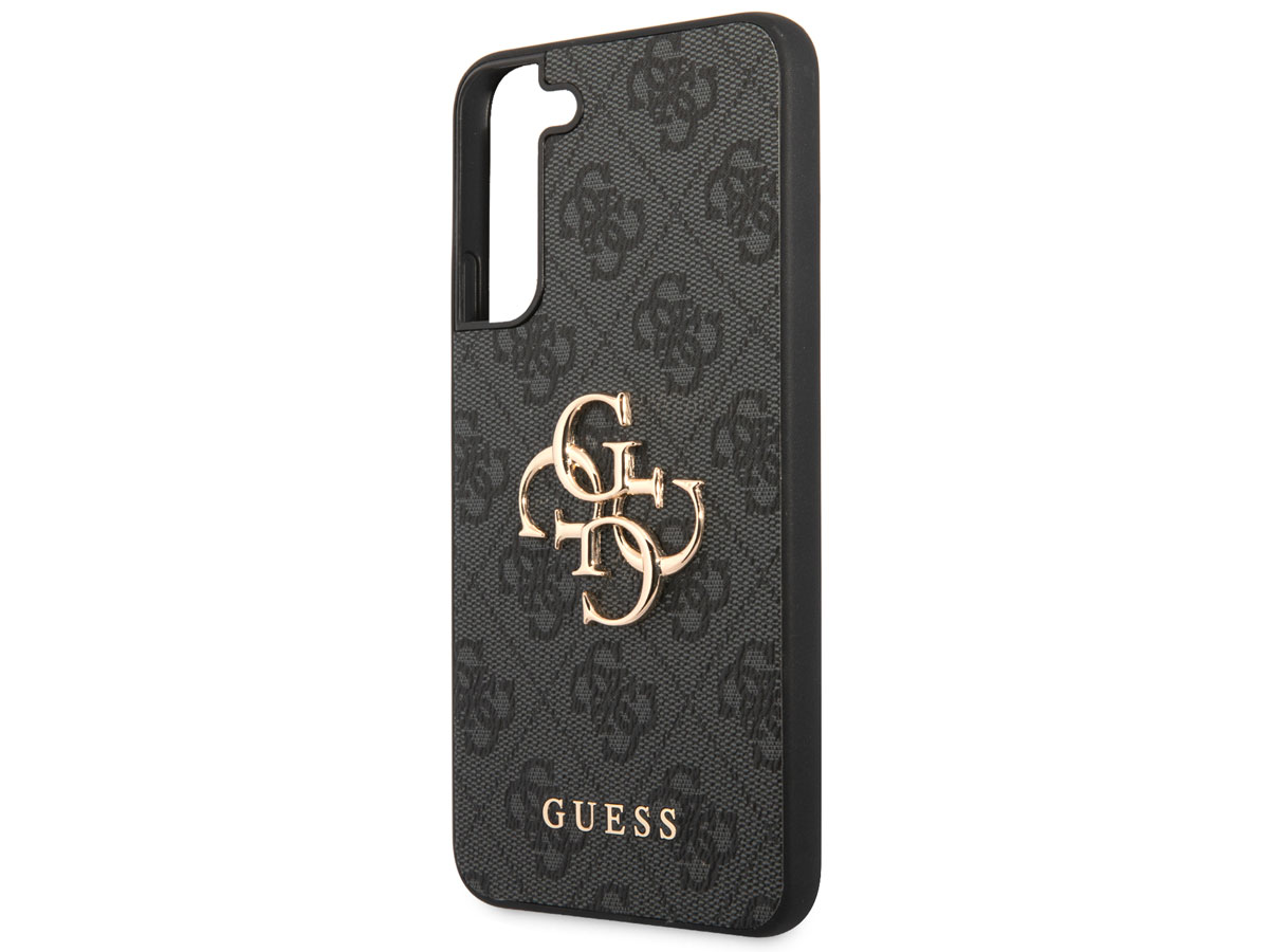 Guess Big 4G Monogram Case Grijs - Samsung Galaxy S22 hoesje