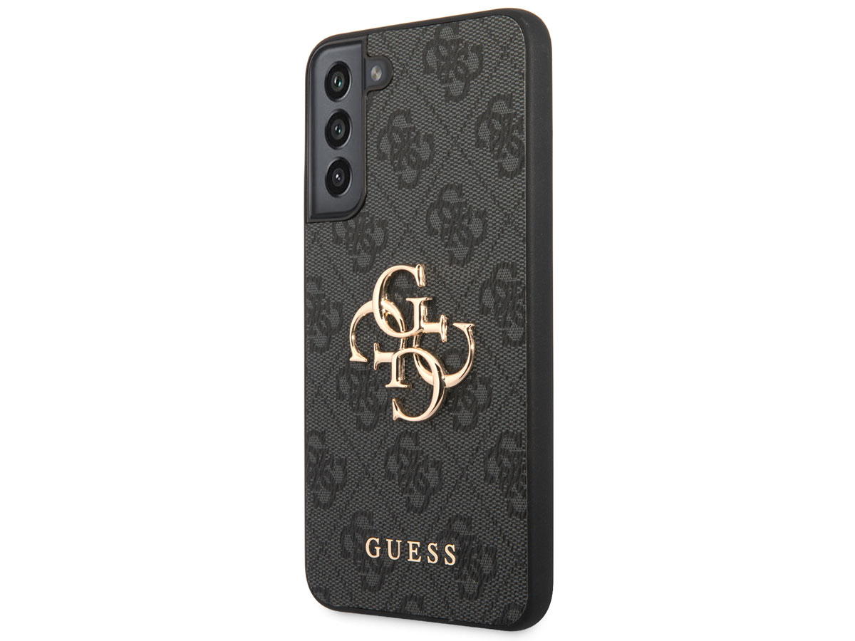 Guess Big 4G Monogram Case Grijs - Samsung Galaxy S22 hoesje