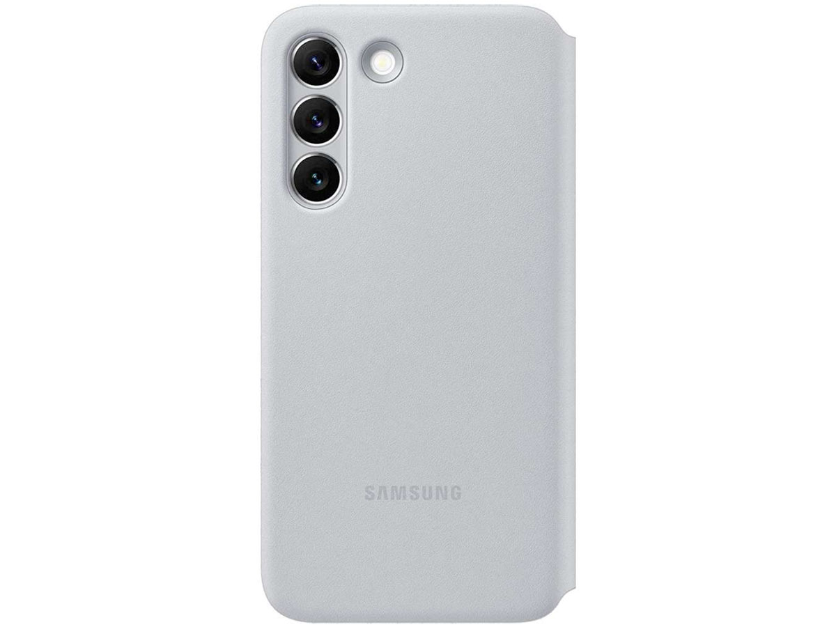 Samsung Galaxy S22 LED View Cover Grijs (EF-NS901PJ)