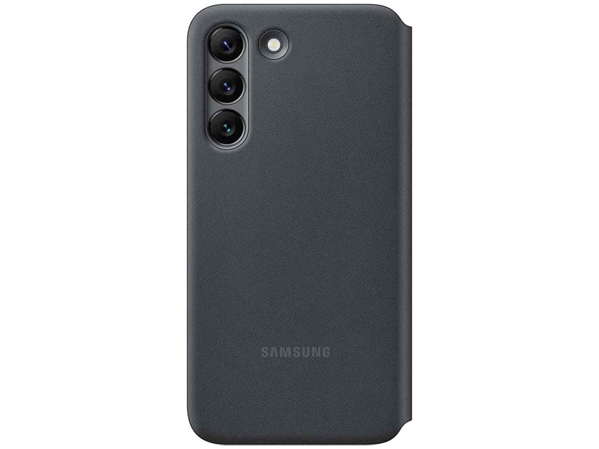 Samsung Galaxy S22 LED View Cover Zwart (EF-NS901PB)