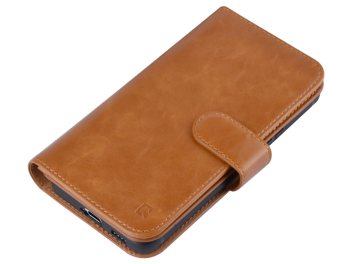 Uniq True Wallet Case Cognac - Samsung Galaxy S22 hoesje
