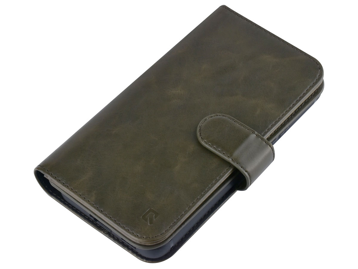 Uniq True Wallet Case Donkergroen - Samsung Galaxy S22 hoesje