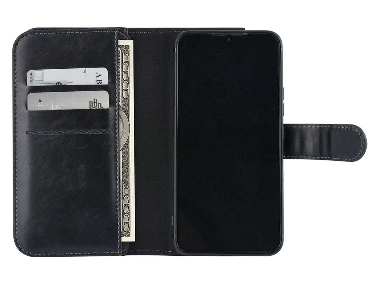 Uniq True Wallet Case Zwart - Samsung Galaxy S22 hoesje