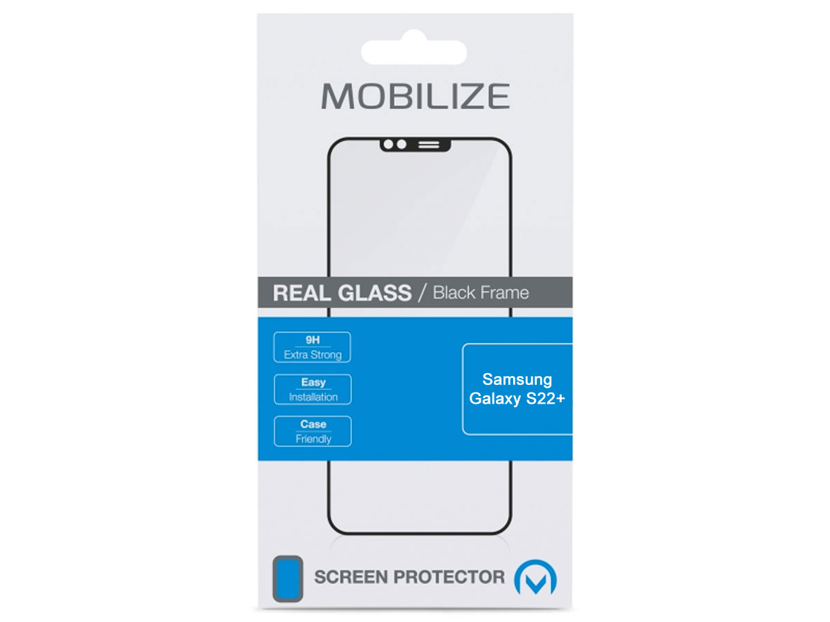 Samsung Galaxy S22+ Screen Protector Full Cover Black Edge