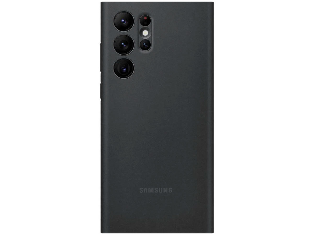 Samsung Galaxy S22 Ultra Clear View Cover Zwart (EF-ZS908CB)